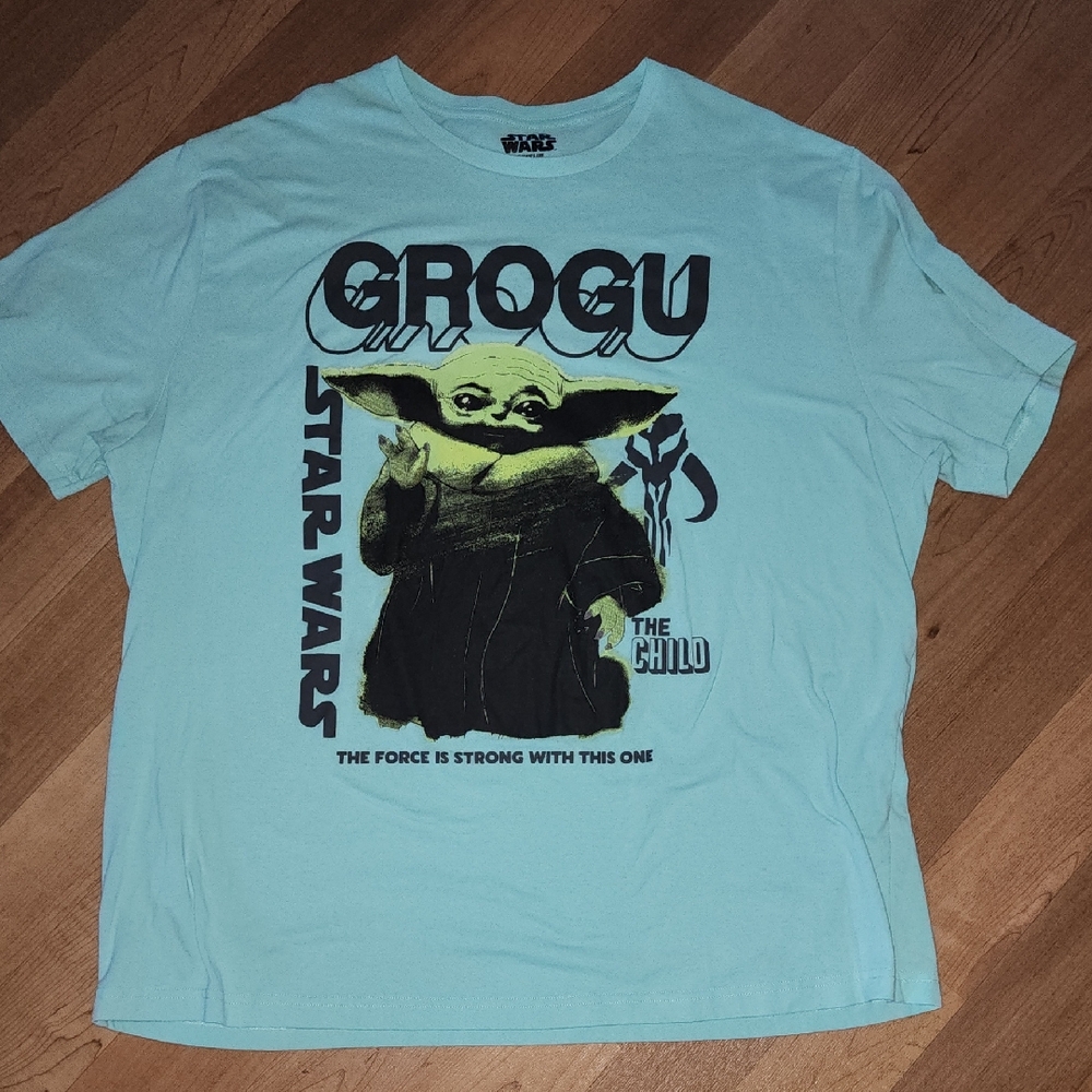 Star Wars Grogu Tee - Aqua